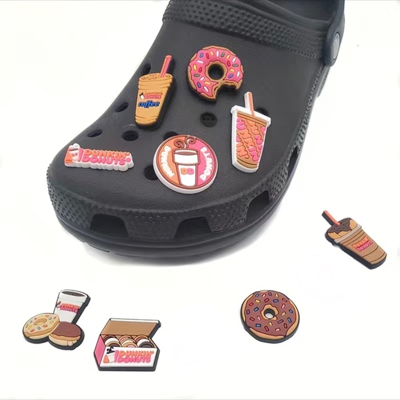Nine donut shop charms for crocs.MWT - Picture 2 of 2